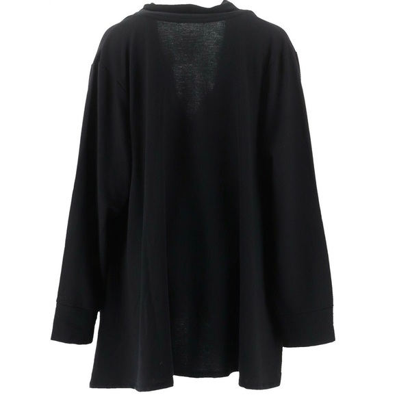 Cuddl Duds Comfortwear Drape Button 